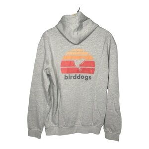 NWOT Bird Dog Gray Logo Hoodie.  Sz: M